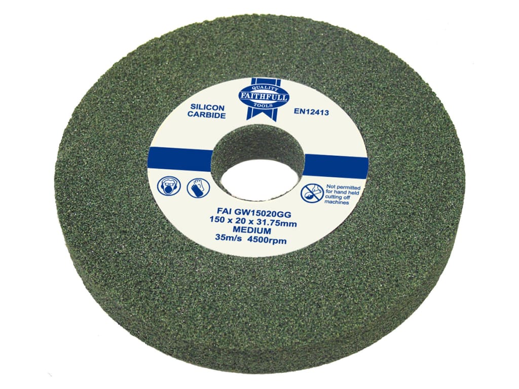 General Purpose Grinding Wheel 150 x 16mm Green Grit                            