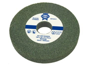 General Purpose Grinding Wheel 150 x 16mm Green Grit                            