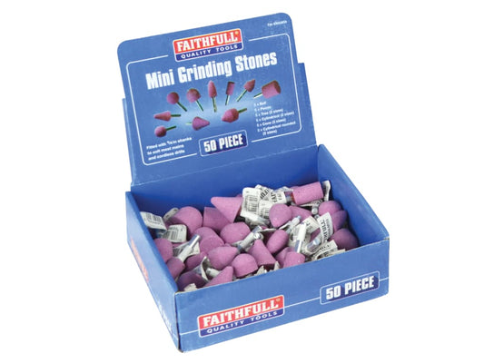 Mini Grinding Wheel Assortment, 50 Piece                                        
