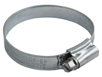 2X Hose Clip - Zinc MSZP 45 - 60mm                                              