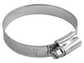 2X Stainless Steel Hose Clip 45 - 60mm                                          