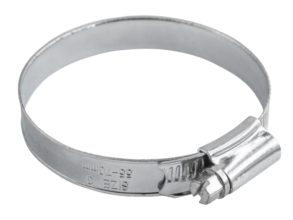 3 Stainless Steel Hose Clip 55 - 70mm                                           