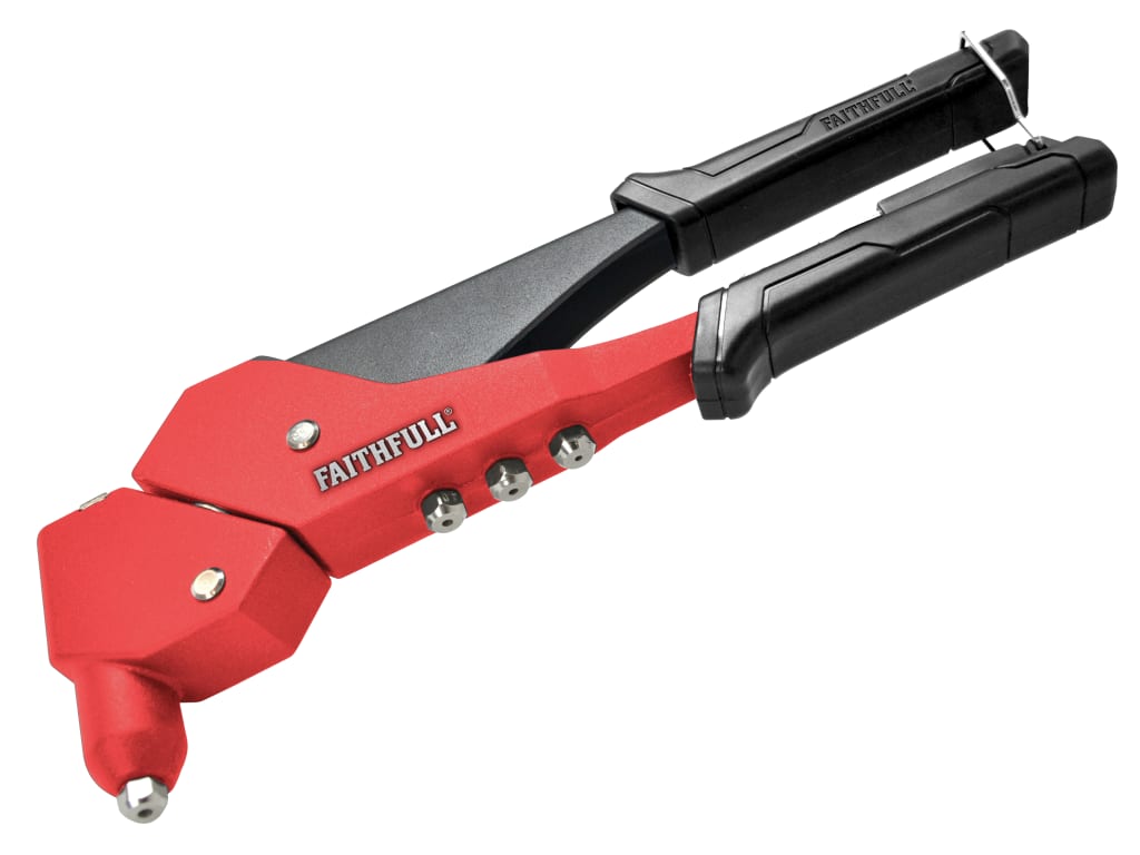 Heavy-Duty 360° Rotating Head Riveter                                           