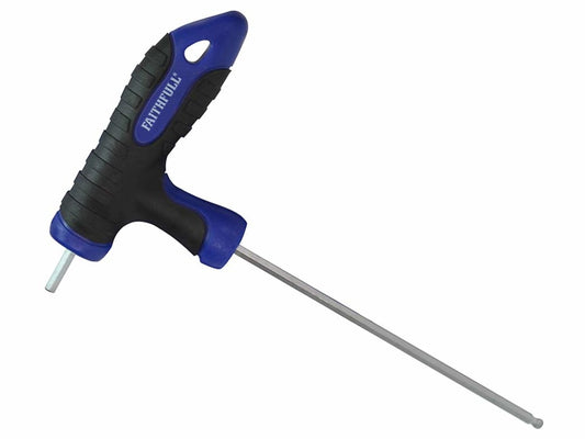 Ball Ended T-Handle Hexagon Key 4mm                                             