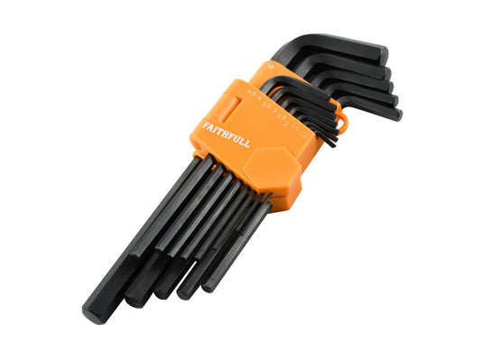 Metric Long Arm Hex Key Set, 13 Piece                                           