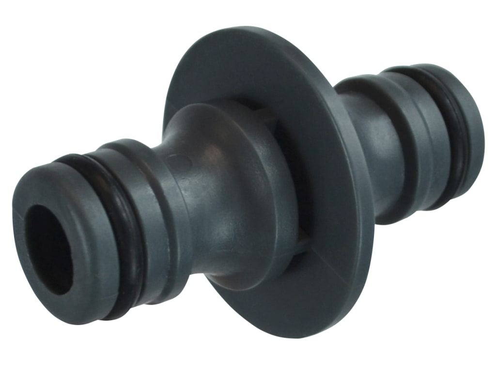 Plastic Double Male Hose Connector                                              
