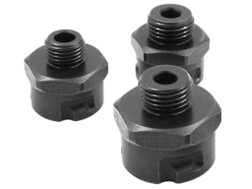 Holesaw Arbor Quick Release Nut Set, 3 Piece                                    