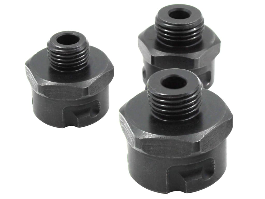Holesaw Arbor Quick Release Nut Set, 3 Piece                                    