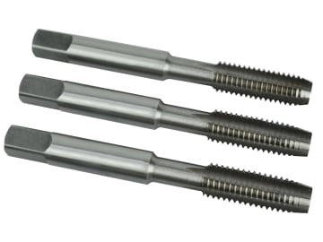 HSS Straight Flute Tap Set M8 x 1.25, 3 Piece                                   