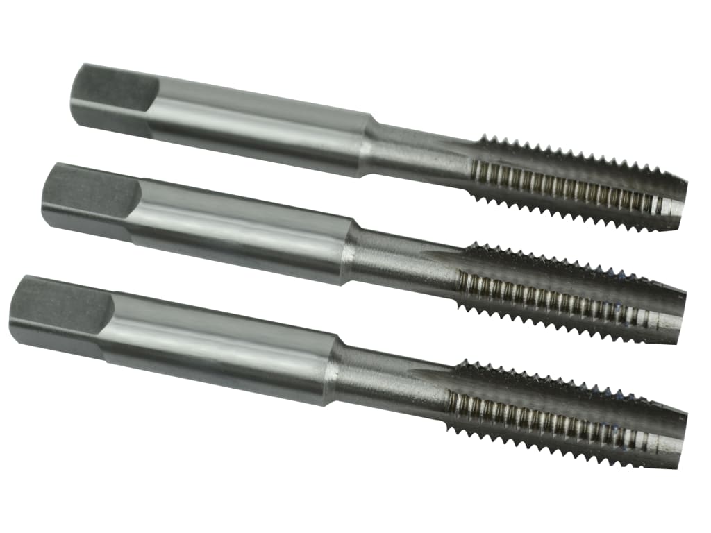HSS Straight Flute Tap Set M8 x 1.25, 3 Piece                                   
