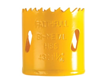 Bi-Metal Cobalt Holesaw 43mm                                                    