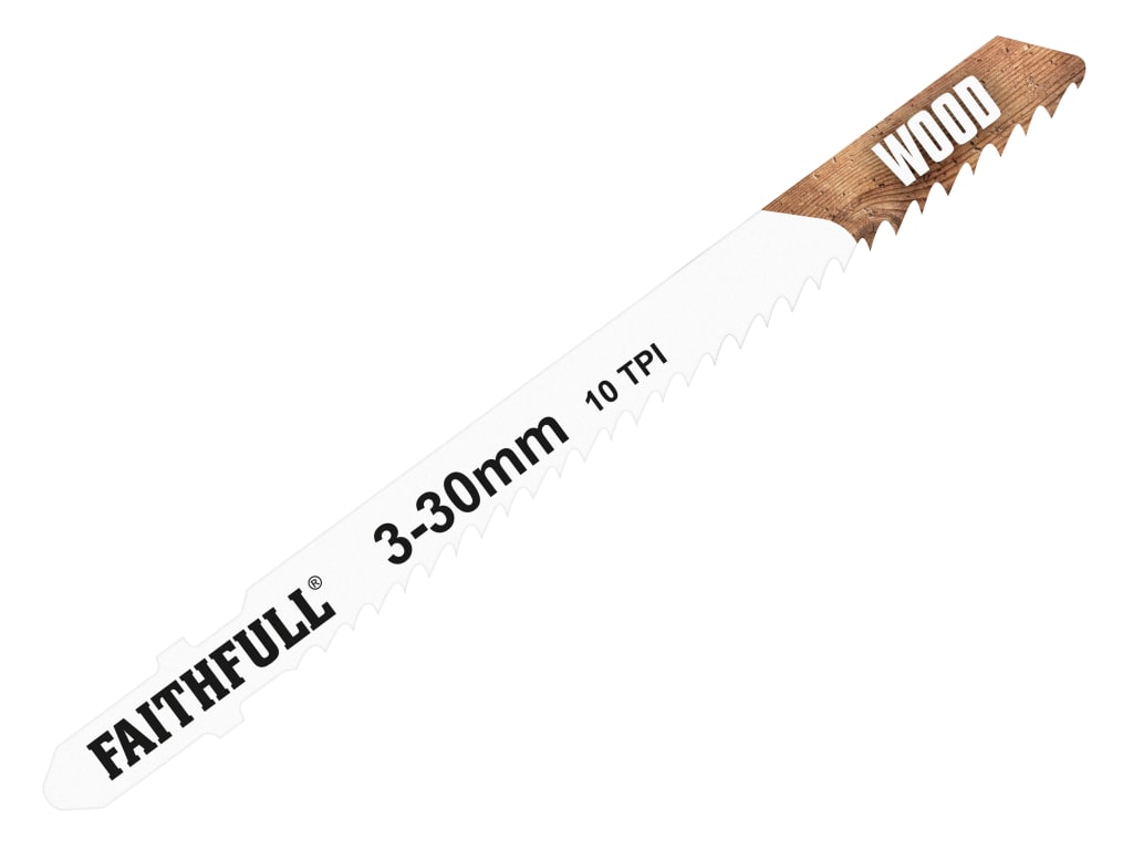 Wood Jigsaw Blades Pack of 5 T101B                                              
