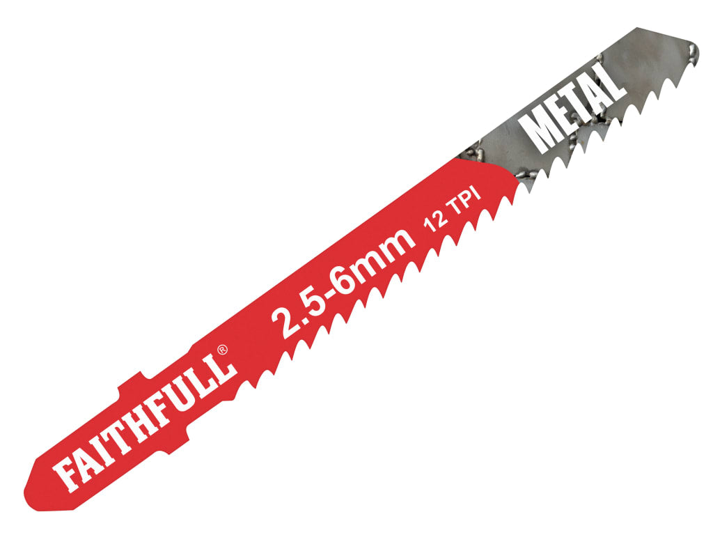 Metal Cutting Jigsaw Blades Pack of 5 T118B                                     