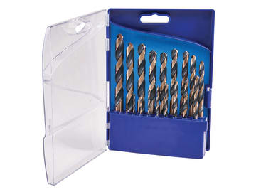 Professional HSS Jobber Drill Bit Set, 19 Piece (1 - 10mm)                      