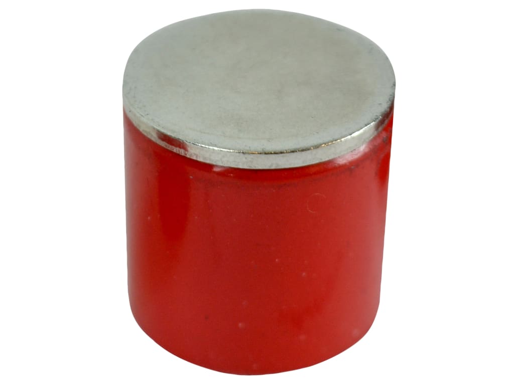 Deep Pot Magnet 27.0 x 25.4mm Power 5.0kg                                       