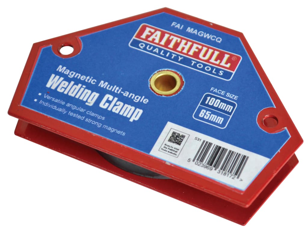 Welding Magnet Quick Clamp 100 x 65mm                                           