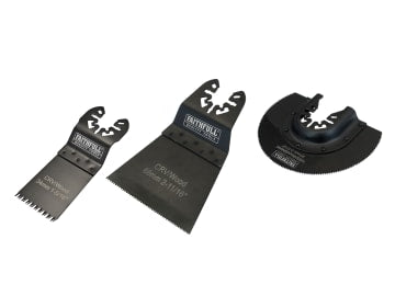 Multi-Function Tool Blade Set, 3 Piece                                          