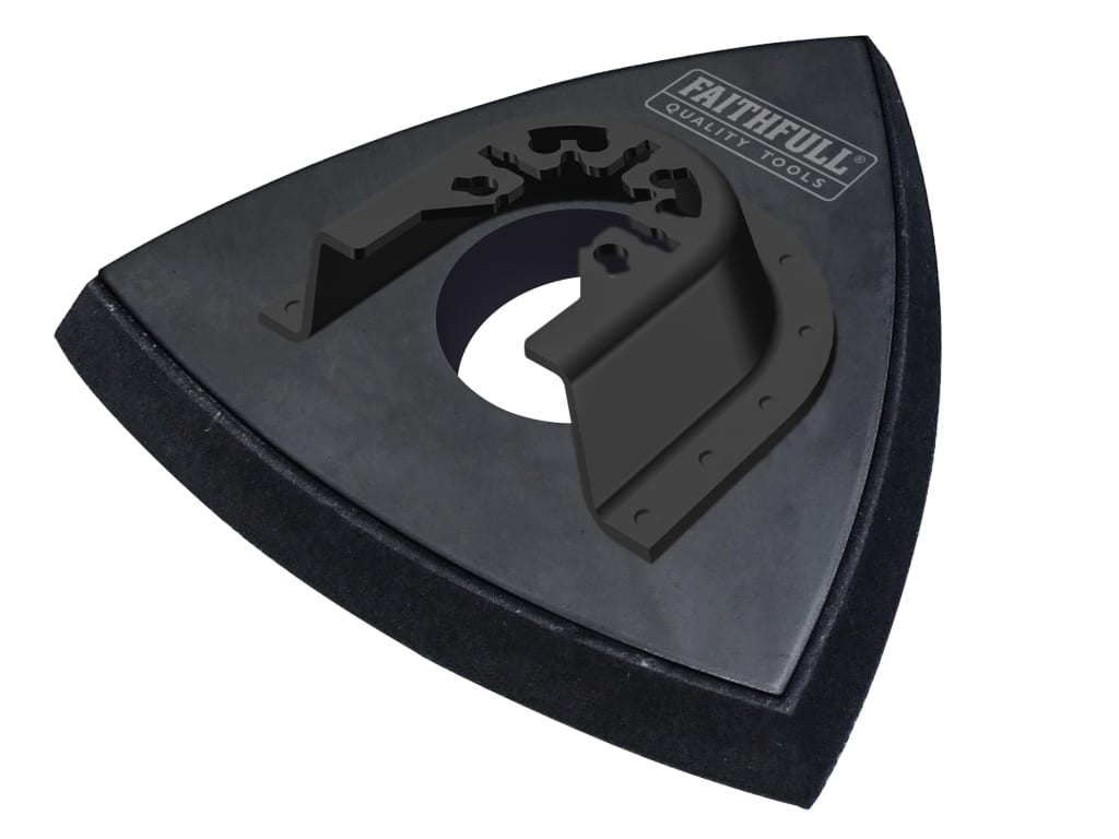Delta Hook & Loop Sanding Pad Triangular 93mm                                   