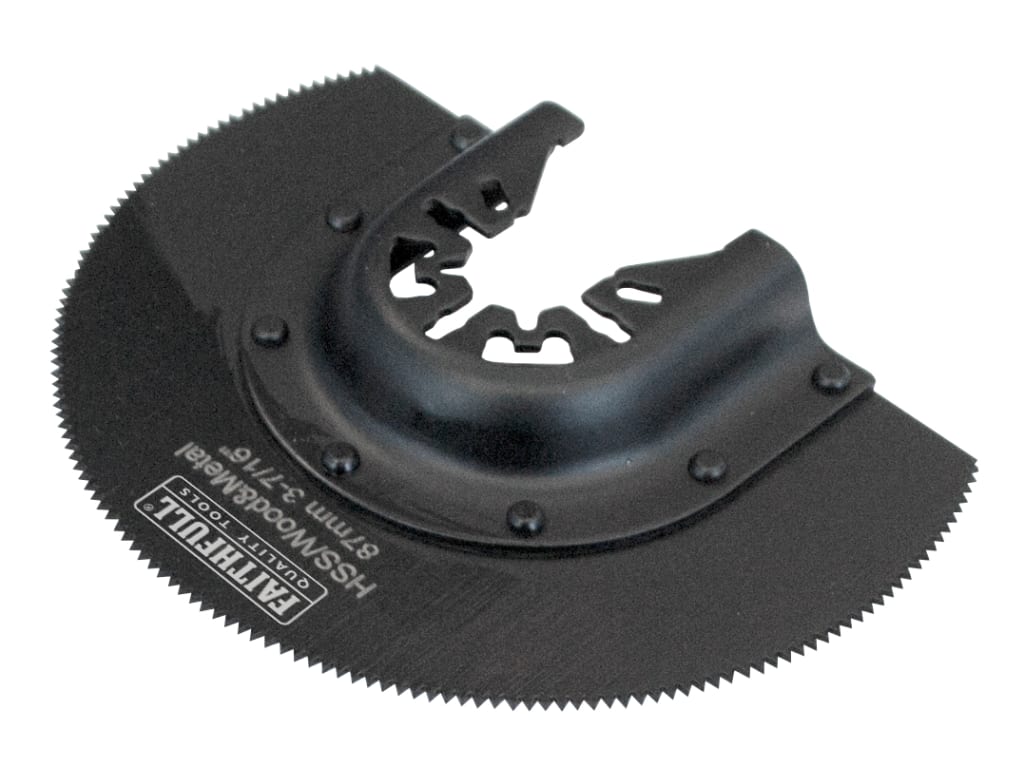 Multi-Functional Tool HSS Radial Blade Wood/Metal 87mm                          