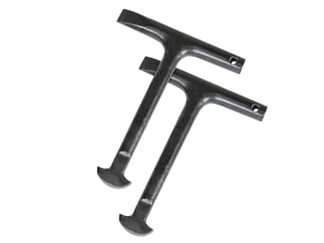 Manhole Keys, D-Type 125mm (5in) (Pack 2)                                       