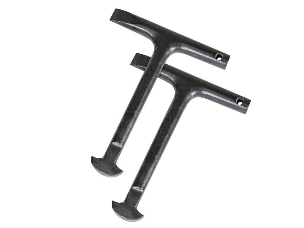 Manhole Keys, D-Type 125mm (5in) (Pack 2)                                       
