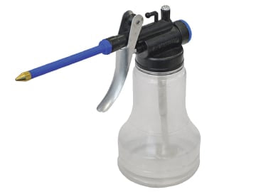 Oil Can Transparent Plastic 350ml                                               
