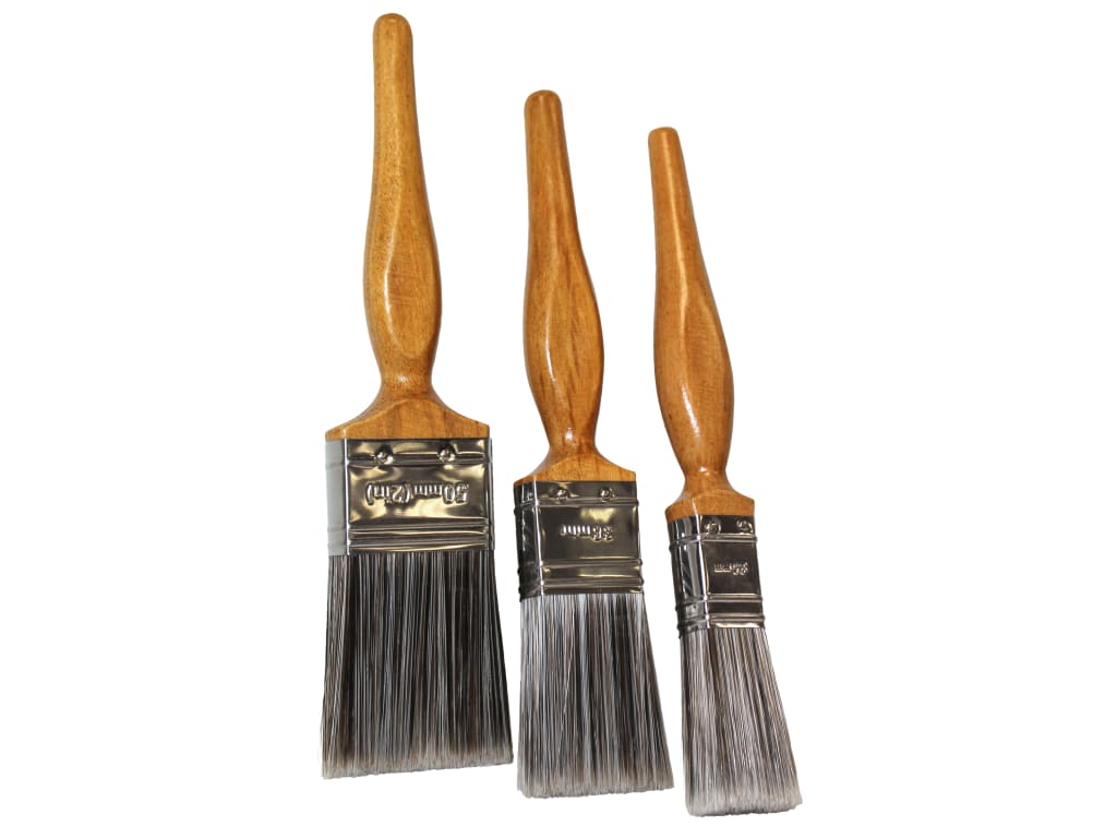 Superflow Synthetic Paint Brush, 3 Piece Set                                    