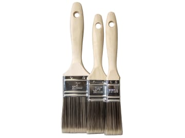 Tradesman Synthetic Paint Brush Set, 3 Piece                                    