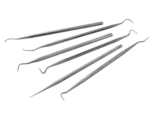Picks & Carvers Set 6 Piece Stainless Steel                                     