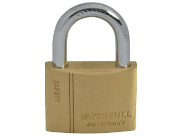 Brass Padlock 50mm 3 Keys                                                       