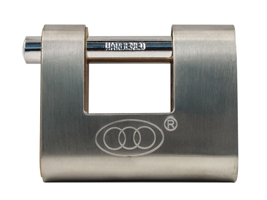 Brass Shutter Padlock 80mm                                                      