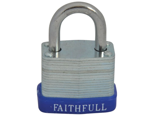 Laminated Steel Padlock 30mm 3 Keys                                             