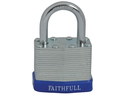 Laminated Steel Padlock 40mm 3 Keys                                             