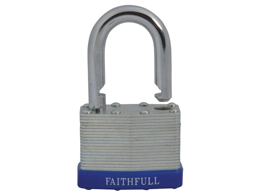 Laminated Steel Padlock 50mm 3 Keys                                             