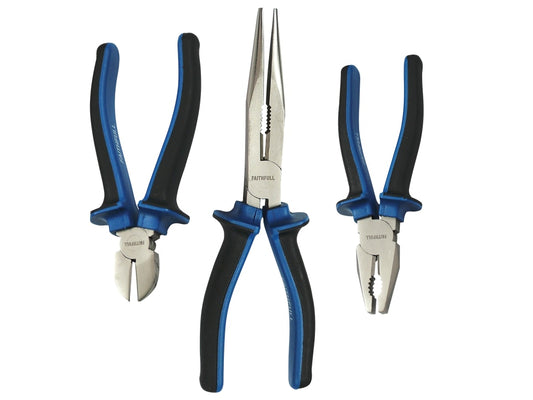 Handyman Pliers Set, 3 Piece                                                    