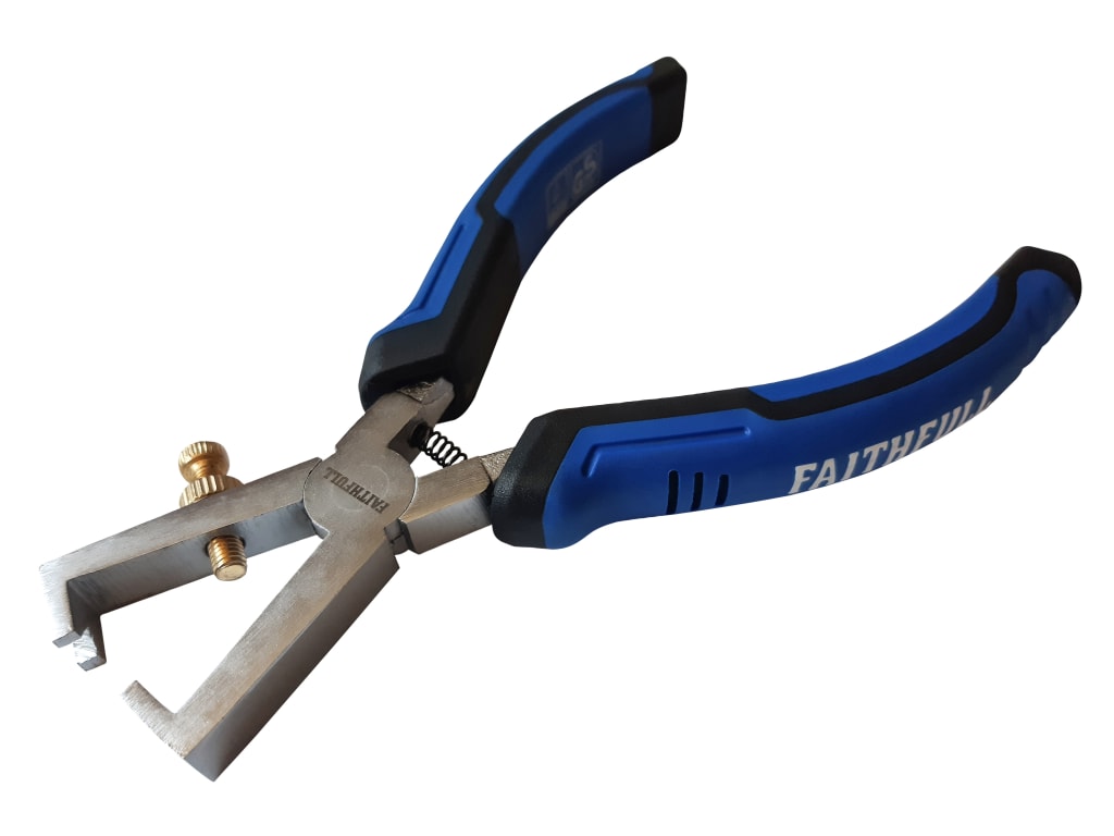 Wire Stripping Pliers 165mm (6.1/2in)                                           