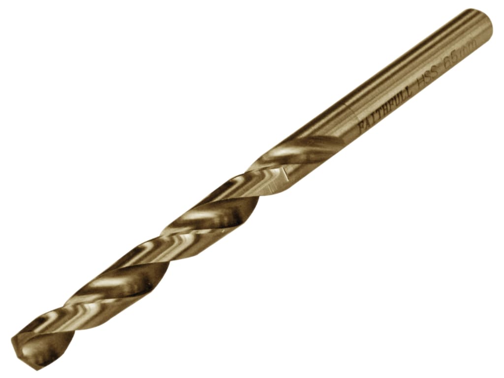 Professional Cobalt Jobber Drill Bit Pre Packed 6.5mm                           