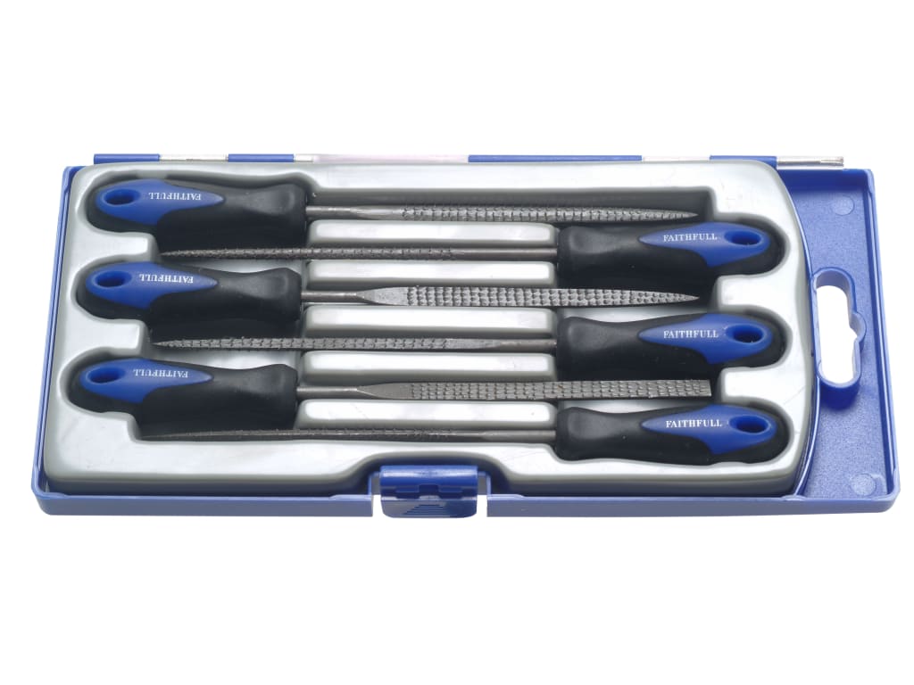 Precision Needle Rasp Set 6 Piece                                               