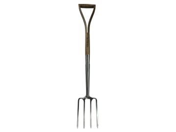 Prestige Stainless Steel Digging Fork Ash Handle                                