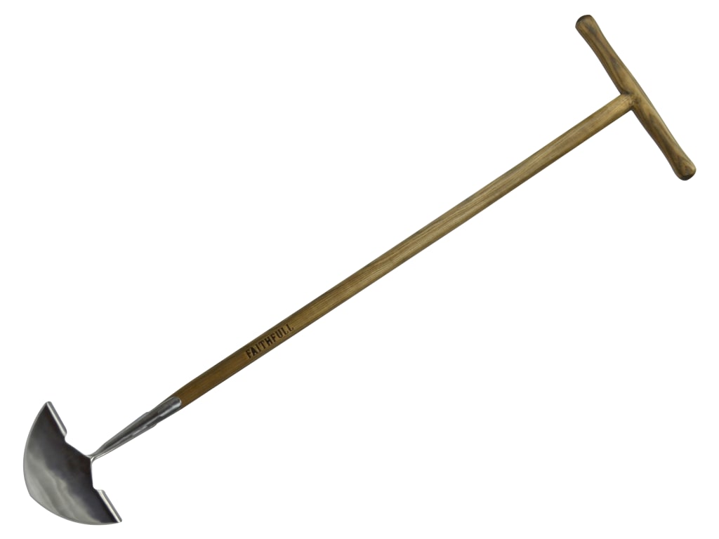 Prestige Stainless Steel Edging Iron Ash Handle                                 