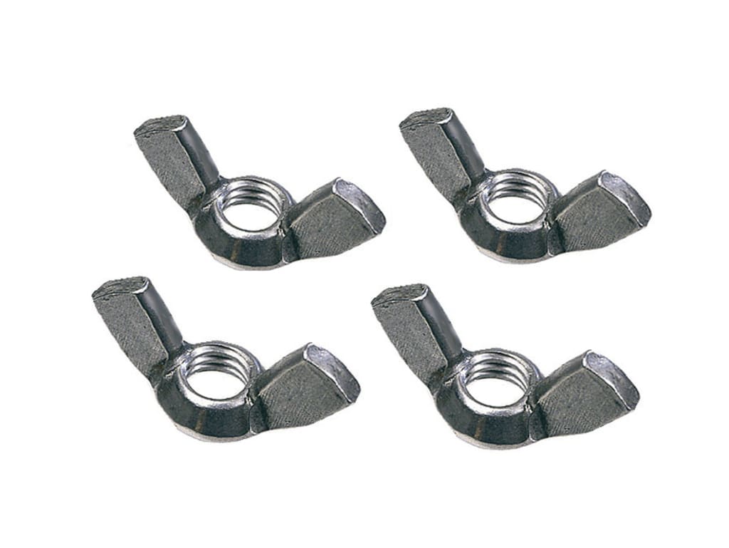External Building Profile Wing Nuts (Pack 4)                                    