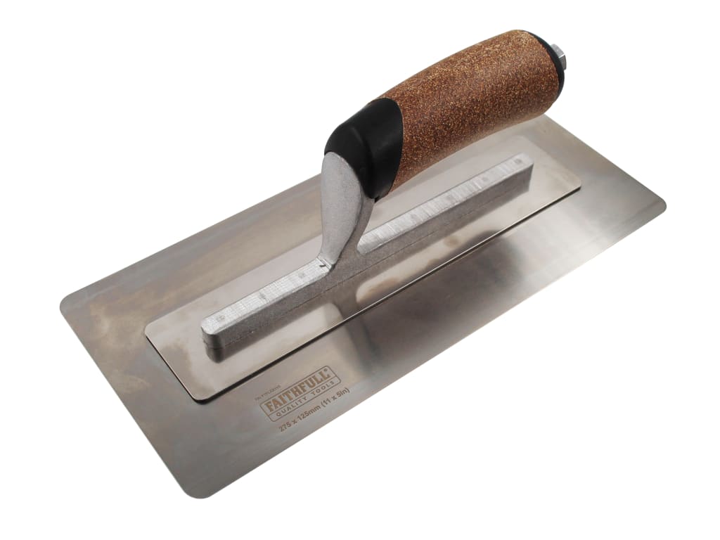 Flex Finishing Trowel with Cork Handle 275mm (11in)                             