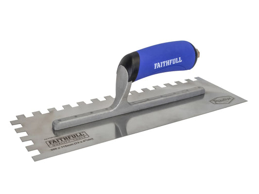 Prestige Notched Trowel 330 x 115mm (13 x 4.1/2in) 10mm Notch                   