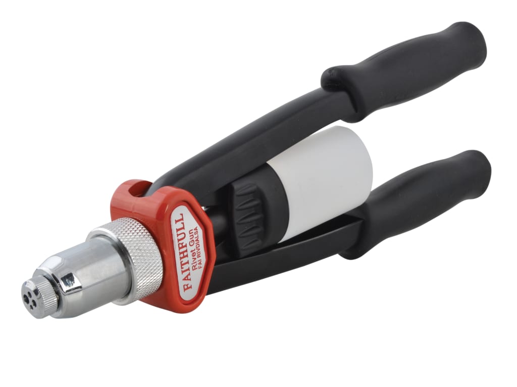 Heavy-Duty Dial Head Hand Riveter Short Arm                                     