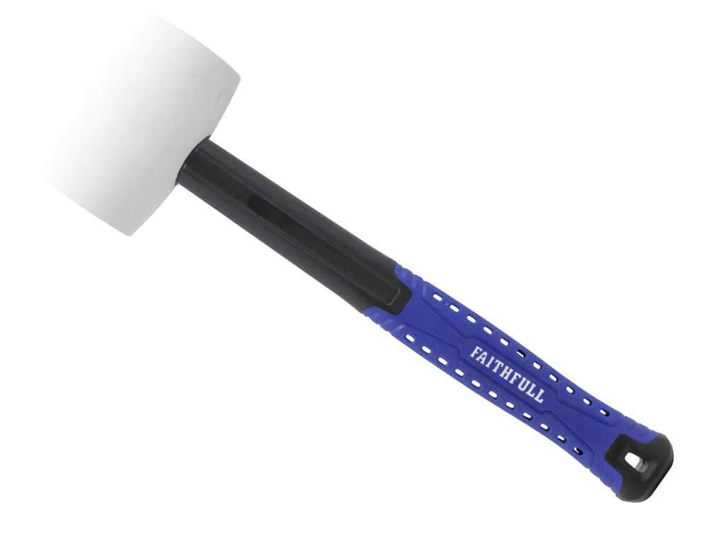 White Fibreglass Mallet 16oz                                                    