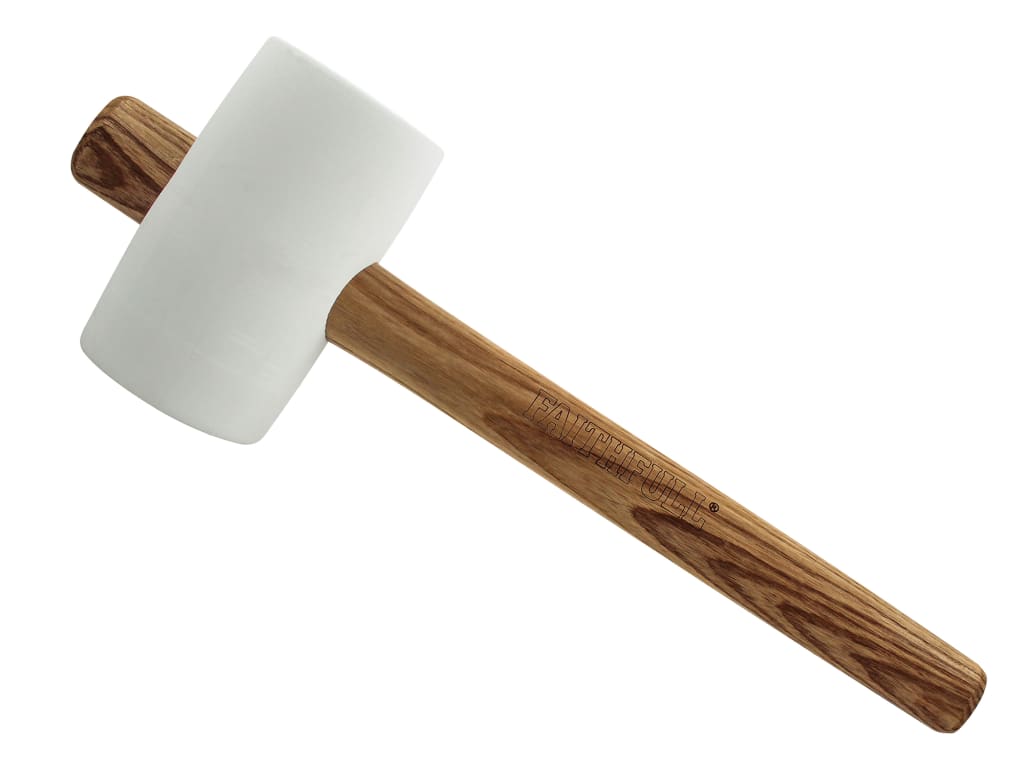 FSC White Rubber Mallet 24oz                                                    