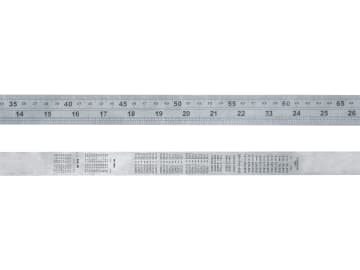 Steel Rule 1m / 39in x 30mm                                                     