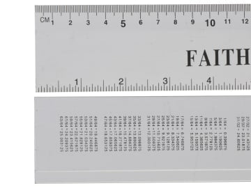 Aluminium Rule 300mm / 12in                                                     
