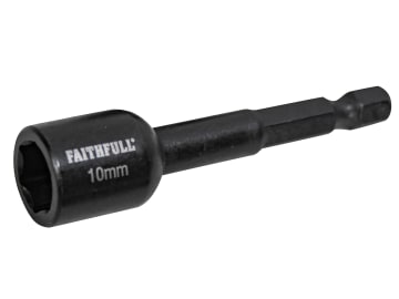 Magnetic Impact Nut Driver 10mm x 1/4in Hex                                     