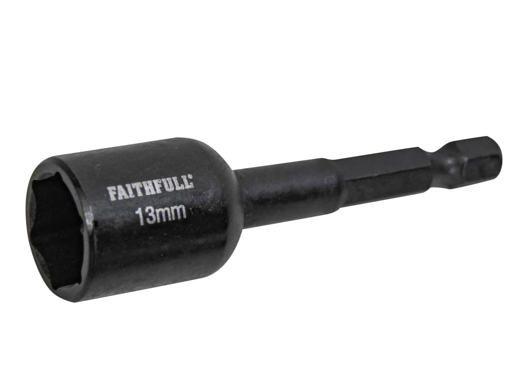 Magnetic Impact Nut Driver 13mm x 1/4in Hex                                     